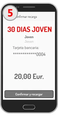 Tarjeta Transporte android App screenshot 3